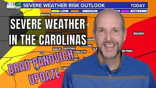 Brad Panovich: Severe weather threat decreases for Charlotte area