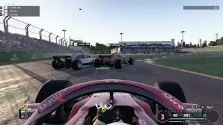 f1 2018 gameplay | Australia | Ferrari | with Sebastian Vettel |