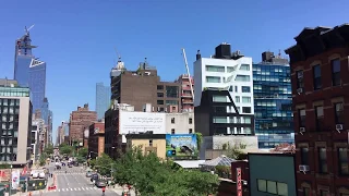 HIGH LINE  Manhattan New York City 4k