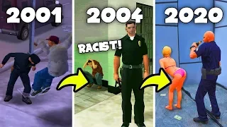 Evolution Of Police Logic In GTA GAMES 2001-2020