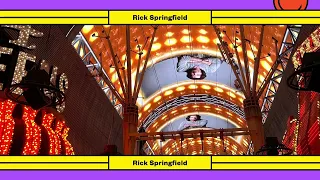 Rick Springfield Live at Fremont Street Experience 9-3-2022