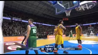 Nemanja Nedovic brutal dunk vs Barcelona