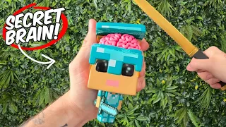 Secret Brain inside Minecraft Funkopops