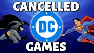 12 Cancelled DC COMICS Games