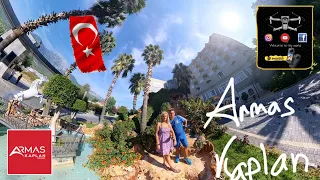 Обзор территории Отеля Armas Kaplan Paradise Кемер Турция 🇹🇷 2023 #insta360 #2023 #turkey октябрь