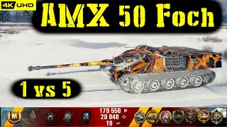 World of Tanks AMX 50 Foch Replay - 9 Kills 7.7K DMG(Patch 1.7.0)