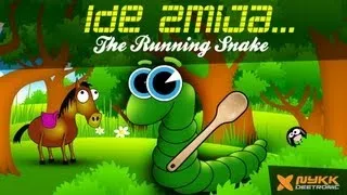 Ide Zmija | Running Snake | Amazing Cartoon Music Video for Techno Party