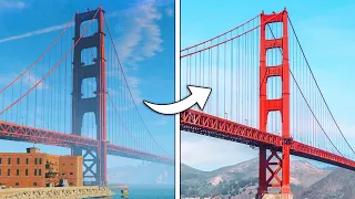 WATCH DOGS 2 - Game vs Real Life San Francisco