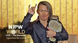 Taiji Ishimori | BEST OF THE SUPER Jr.29 ＆ DOMINION 6.12 in OSAKA-JO HALL Press Conference, 5/2/22