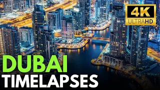 DUBAI - Timelapses (4K) | #drone #explore #travel #timelapse