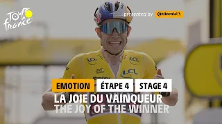 Winner's emotion - Stage 4 #TDF2022