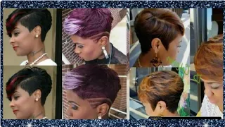 2020 CHIC SHORT HAIRCUT AND HAIRSTYLE IDEA FOR BLACK  WOMEN|DUBEM..