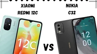 Xiaomi redmi 12c vs Nokia C32 , 🔥 #redmi12c #nokia