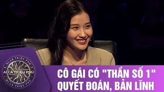 Cô gái có "thần số 1" quyết đoán, bản lĩnh trong "Ai là triệu phú" | AI LÀ TRIỆU PHÚ VTV3