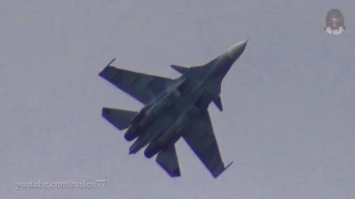 Репетиция МАКС 2017 - Су-30СМ - снова в бой / MAKS 2017 Rehearsal - Su-30SM dogfight