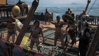 AC Odyssey - Olympic Games, Testikles Death, Killing Stentor as a Mercenary & Sphinx Riddles Puzzle