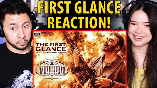 VIKRAM - The First Glance | Kamal Haasan | Lokesh Kanagaraj | Anirudh Ravichander | Reaction!