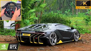 Lamborghini Centenario LP 770-4 - Logitech G29 Steering wheel gameplay | Forza Horizon 5