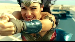 Wonder Woman 2020 (Highway Fight Scene) Diana Lose Her Powers