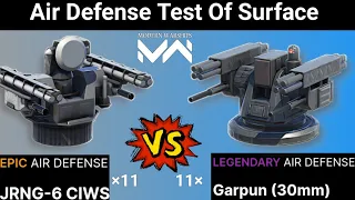 JRNG-6 CIWS Vs Garpun | Air Defense's Autocannon Test - Modern Warships