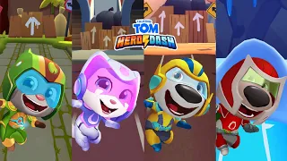 Talking Tom Hero Dash Power Plant Tom Vs Lunar Explorer Angela Vs Sunbeam Hank Vs Red Blame Ben