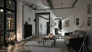 Industrial Style • Sweden Apartment Tour