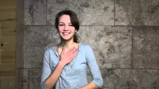Каролина Датченко - кастинг на рекламу шоколадной пасты