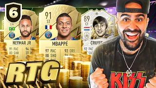 4 MILLION COINS SPENT 🤑!! INSANE SQAUD UPGRADES.. FIFA 22 Ultimate Team RTG