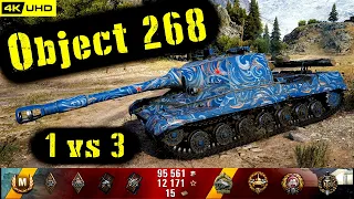 World of Tanks Object 268 Replay - 8 Kills 9.1K DMG(Patch 1.5.1)