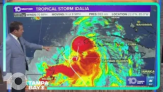 Tracking the Tropics: Idalia expected to become major hurricane over Gulf of Mexico (11 p.m. Monday)