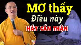 RÙNG MÌNH Chuyện Phật Tử Kể Lại Có Thật 100% KHI NẰM NGỦ Thấy Điều Này Thì Hãy Cẩn Thận