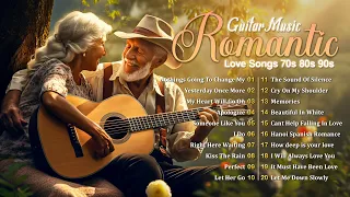 TOP 50 Guitar Love Songs Collection 🎸 The Best Romantic Guitar Music Of All Time ♥ Romantic Guitar