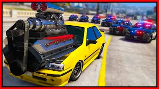 GTA 5 RP - Cops Hated This 3000HP Monster Engine Car