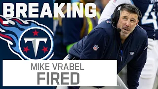 BREAKING NEWS: Titans Fire Head Coach Mike Vrabel | The Insiders