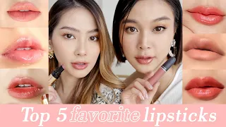 Favorite Top 5 Lipsticks ช่วงนี้!! x Ruk Sherene | pairyinwonderland