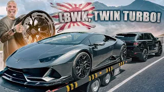 KUPIŁEM DRUGIE LAMBORGHINI! LIBERTY WALK na Huracana 1000+ HP Twin Turbo! + wyjazd do Finlandii!