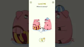 DOP 2 : delete one part 🎡📸🏵 Gameplay All Walkthrough Android, iOS - Level 142 where is money#shorts