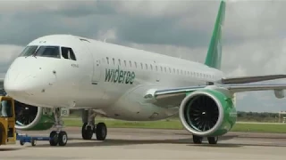 E190-E2 to Widerøe Delivery Celebration