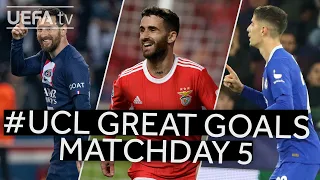 MESSI, SILVA, HAVERTZ | #UCL GREAT GOALS MATCHDAY 5