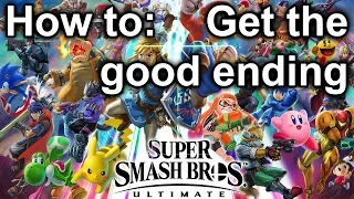 How to Beat the Final Boss & get the Good Ending in Super Smash Bros. Ultimate