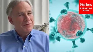 JUST IN: Texas Governor Greg Abbott Releases Video Message After Testing Positive For COVID-19