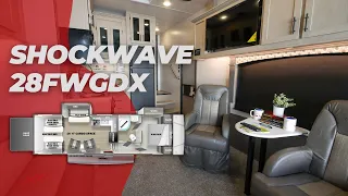 Tour the 2023 Shockwave 28FWGDX Toy Hauler