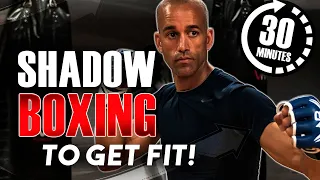 Best 30 Minute Shadow Boxing | Fat Burning Boxing Workout | NateBowerFitness