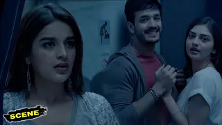 Nidhhi Agerwal Shocked By Akhil Behaviour in Flight | Maanidan(Mr. Majnu) Tamil Movie Scenes