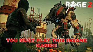 RAGE 2 In 2022 This Guy's Is Insane!!! You Must Play This Underrated Game!!! [4K 60FPS]