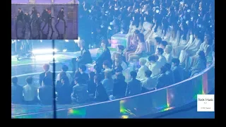 BTS fake love reaction (워너원, 마마무, 여자친구, 볼빨간사춘기,더보이즈, 여자아이들) [4K 직캠]@181201