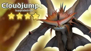 "Titan Wing" Cloudjumper Trained/Upgraded to 4-Stars | Dragons: Titan Uprising