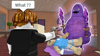 ROBLOX Murder Mystery 2 FUNNY MOMENTS (Grimace)