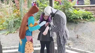 Meeting Jack and Sally on Halloween 2023- One of the best days EVER!!- Disneyland Paris