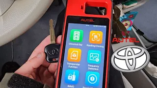 Toyota Master Key Programming AUTEL KM100